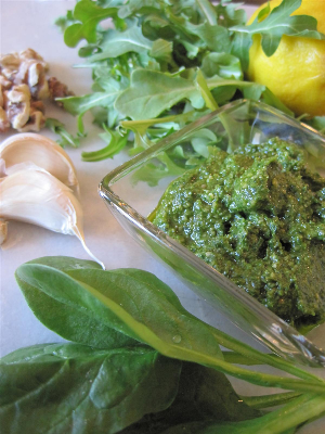 made fresh pesto